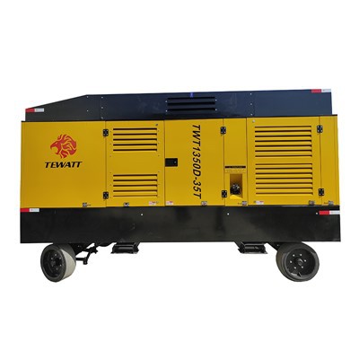 Aukšto slėgio mobilus sraigtinis oro kompresorius